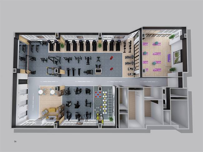 房地产健身器材解决方案-米兰健身器材 房地产健身器材解决方案-米兰健身器材